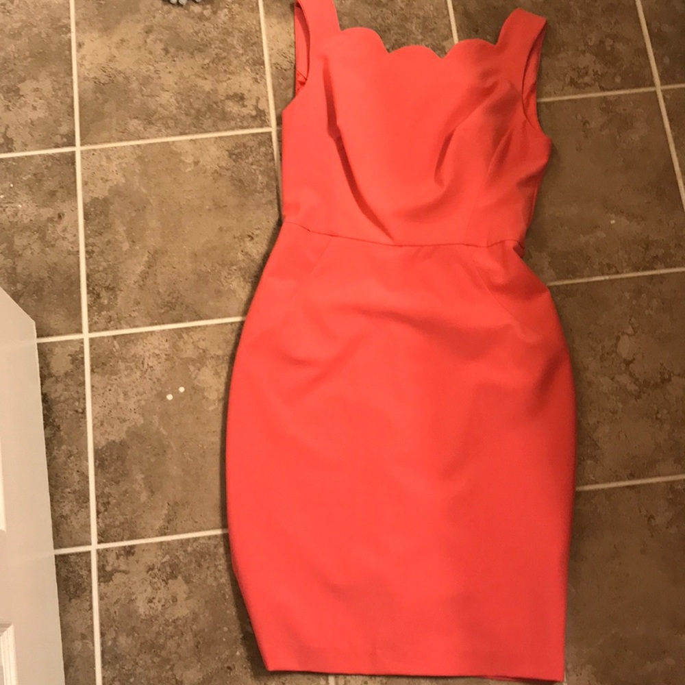 Ava & Aiden coral dress!